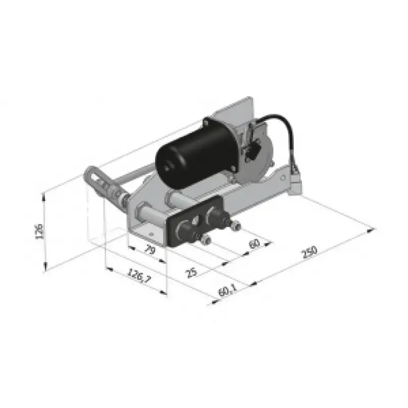 Exalto 255bs Serisi Hd1 Silecek Motoru