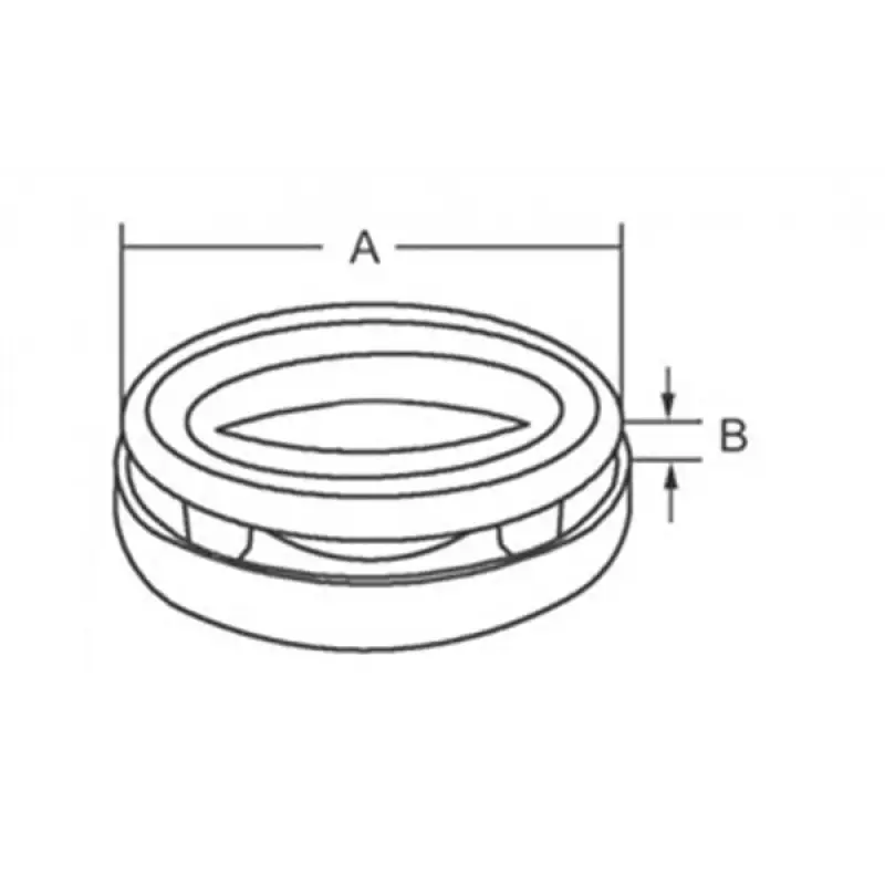 Gömme kulp 63mm