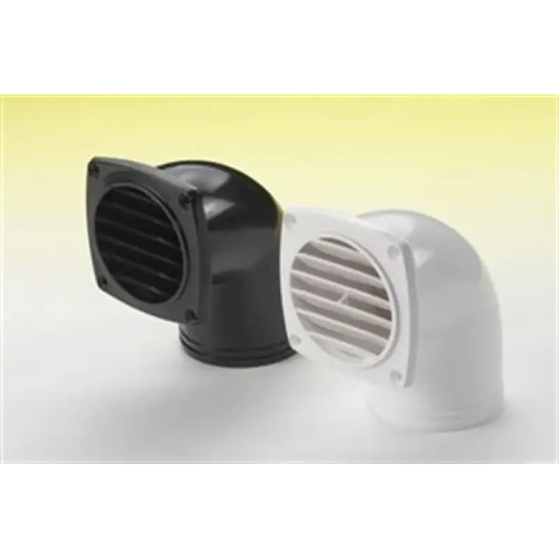 HAVALANDIRMA, 90° HORTUM ADP. PLASTİK.BEYAZ Ø76MM