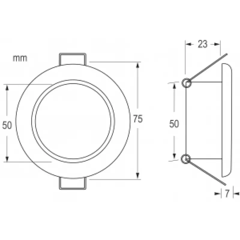Hella Marine Apelo EuroLED75 RGB/W tavan lambası