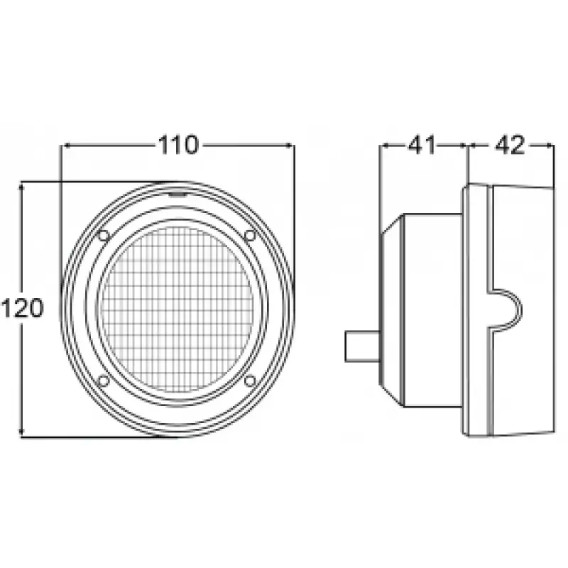 Hella Marine Gömme Güverte Aydınlatma Lambası