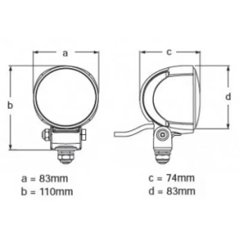 Hella Marine Module 70 Güverte Aydınlatma Lambası