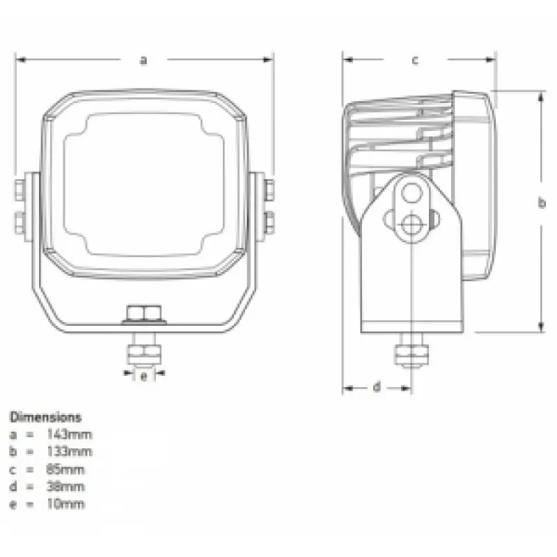 Hella Marine Roklume 280n Led Projektör