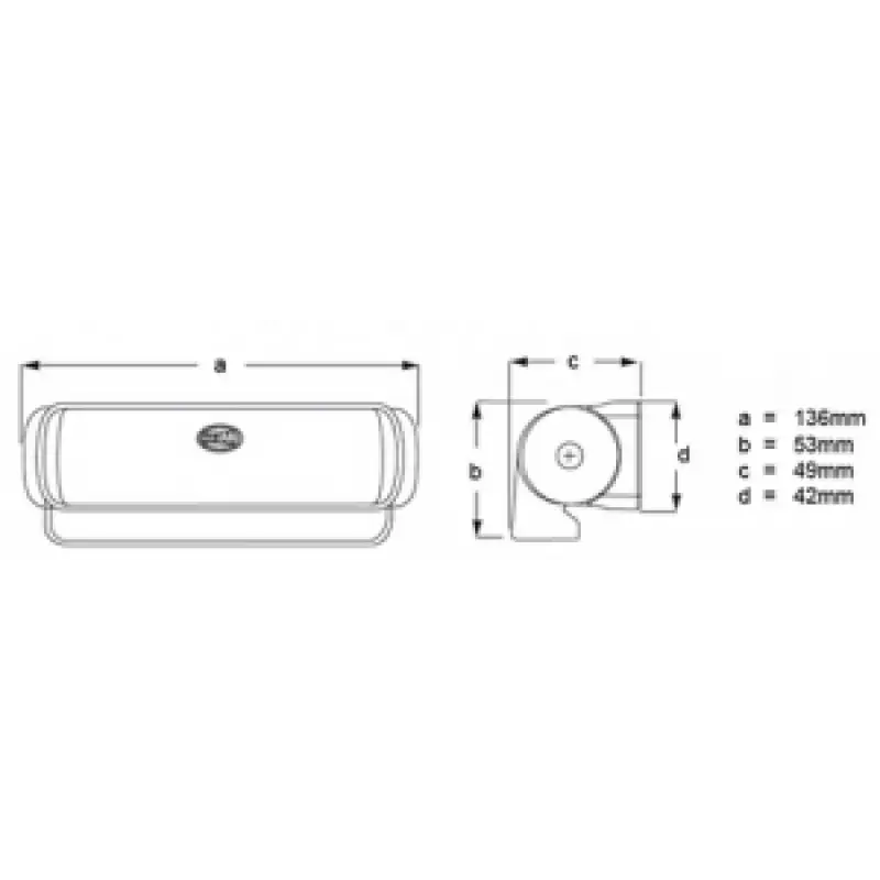 Hella Marine Sea Hawk Led Güverte Aydınlatma Lambası