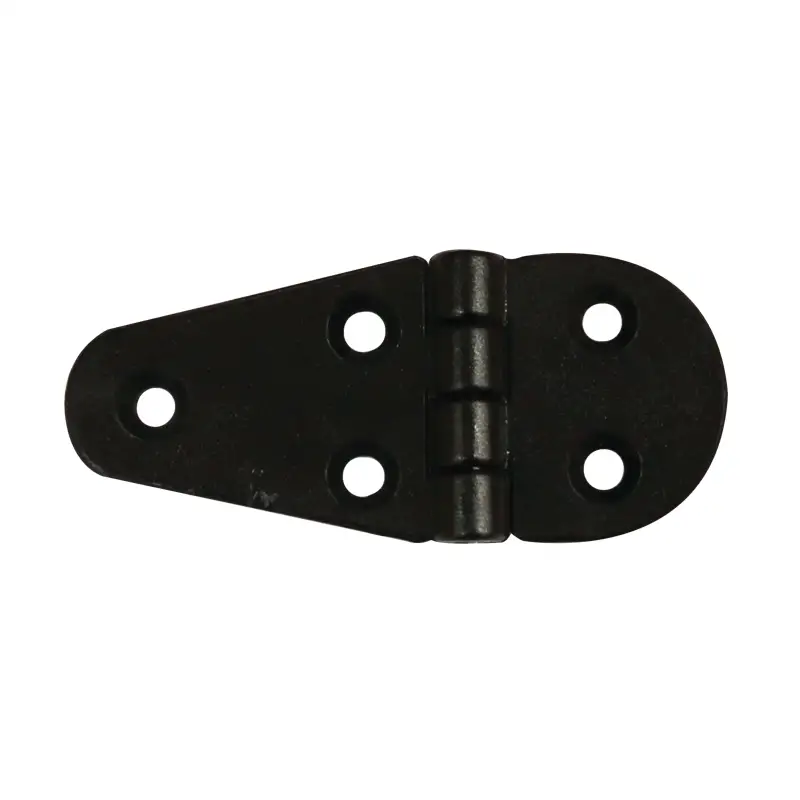 Nuova Rade Plastik Menteşe Semi-Oval 90x40x4.5mm Siyah