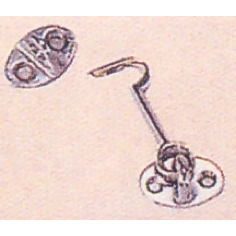 Kapı Kancası,krom Kaplama, L: 10cm
