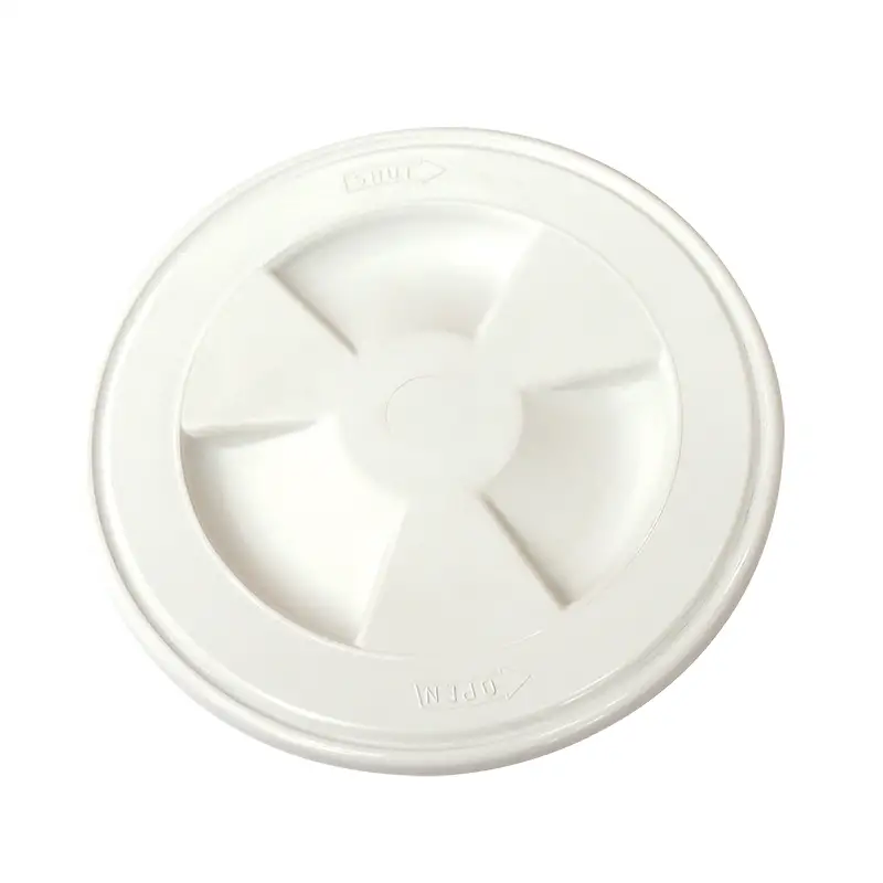 Nuova Rade Yuvarlak Kontrol Kapağı Beyaz 155mm