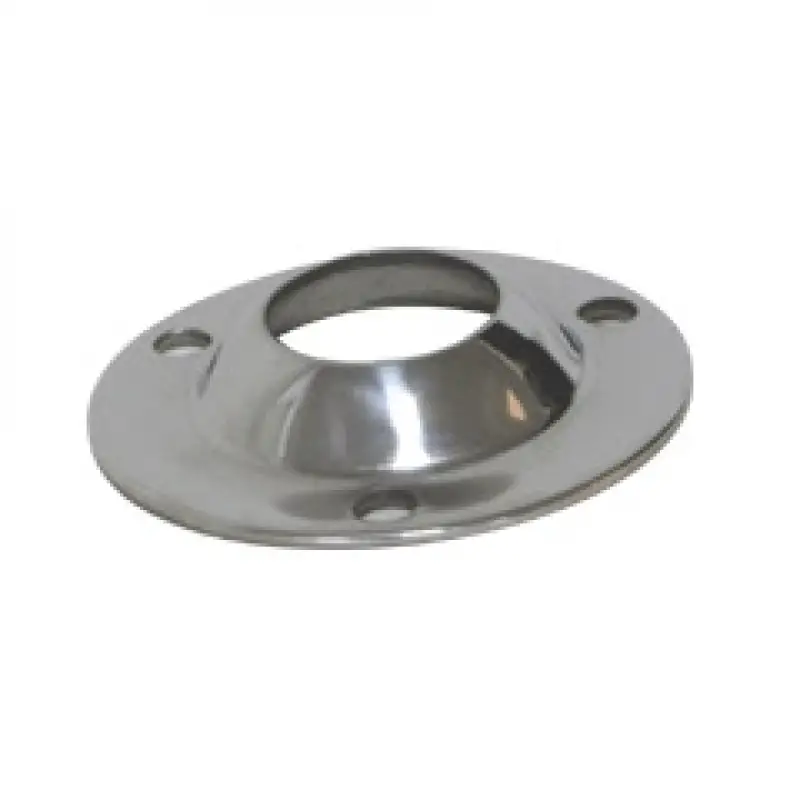 Lalizas Krom Taban 90° AISI 316 Çap 22mm