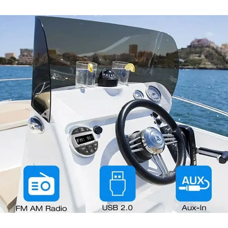 Labarka MS-10RV USB Girişli Bluetoothlu Marine Teyp