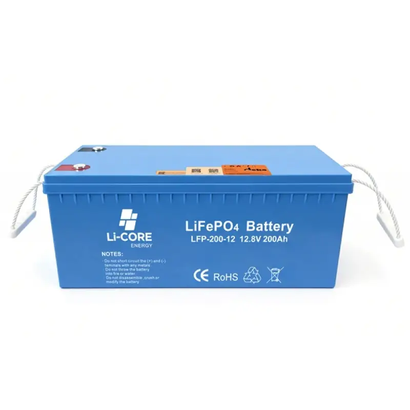 Li-Core LiFePO4 12.8V/200Ah Lityum Akü - Smart