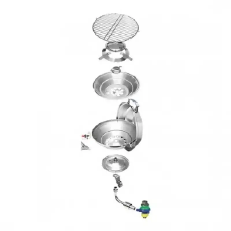 Magma Marine Kettle® 2 Gazlı Ocak/mangal Kombinasyonu
