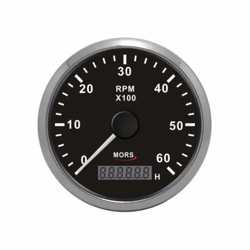 MORS Devir Göstergesi ve Motor Saati 6000RPM - Beyaz