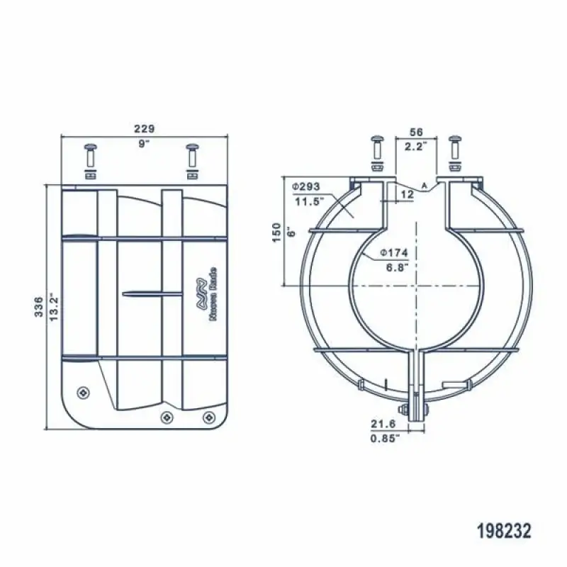 NUOVA RADE PERVANE KORUYUCU,25-35 HP,Ø29CM,TURUNCU