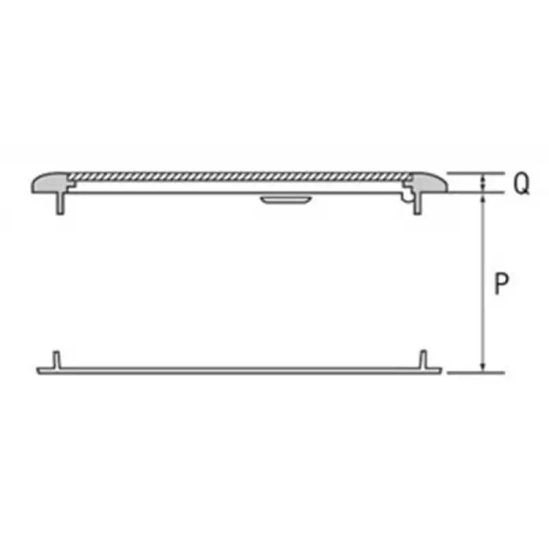 Nuova Rade plastik hatch 45X27CM