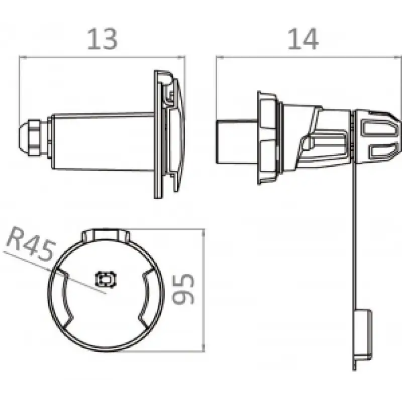 Osculati Cruiser fiş ve priz