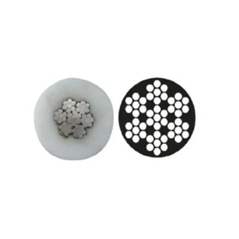 KWING METAL Paslanmaz Çelik İzoleli Halat 4x8MM 7x7 AISI316