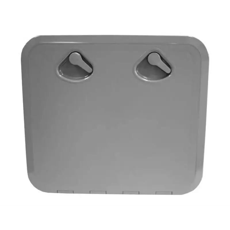 Plastik Gömme Kapak 460X525mm, Gri