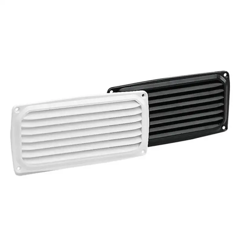 Nuova Rade Plastik Havalandırma Izgarası Siyah 200x100mm