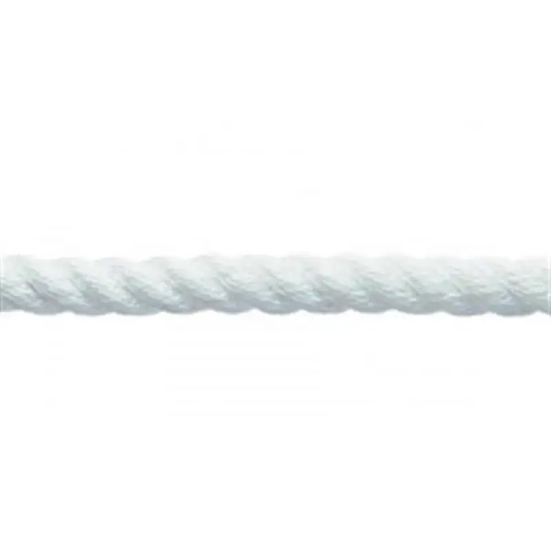 Polyester örgü halat, beyaz, 12mm