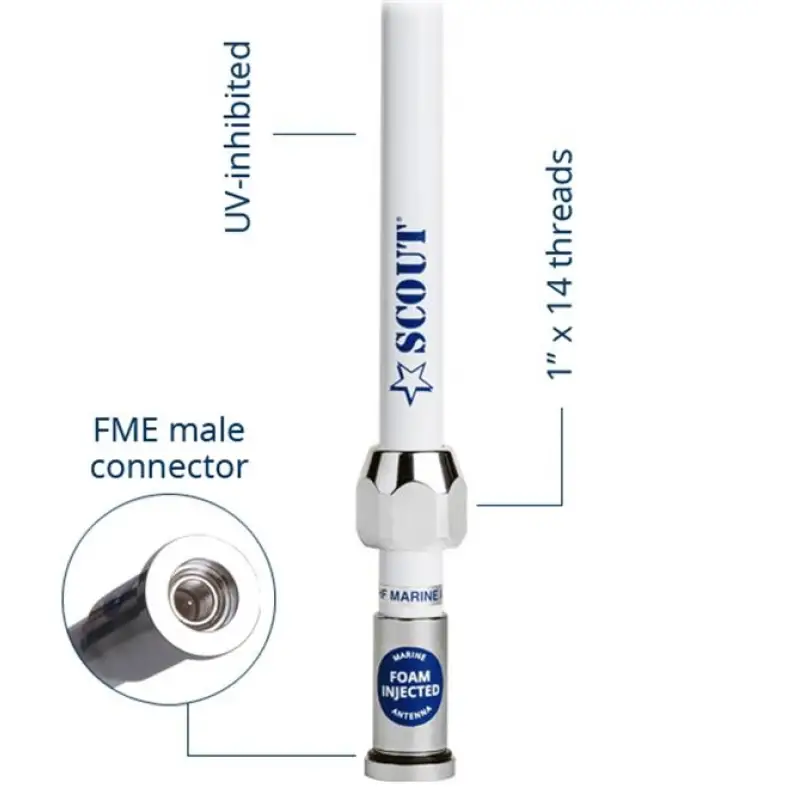 Scout Quick 2 Vhf Anteni Fiberglass 1.5 Metre