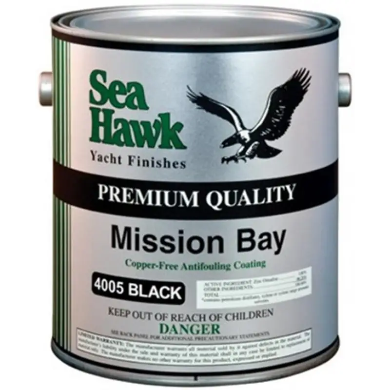 SeaHawk Mission Bay Yumuşak Zehirli Boya 3.78 L Beyaz