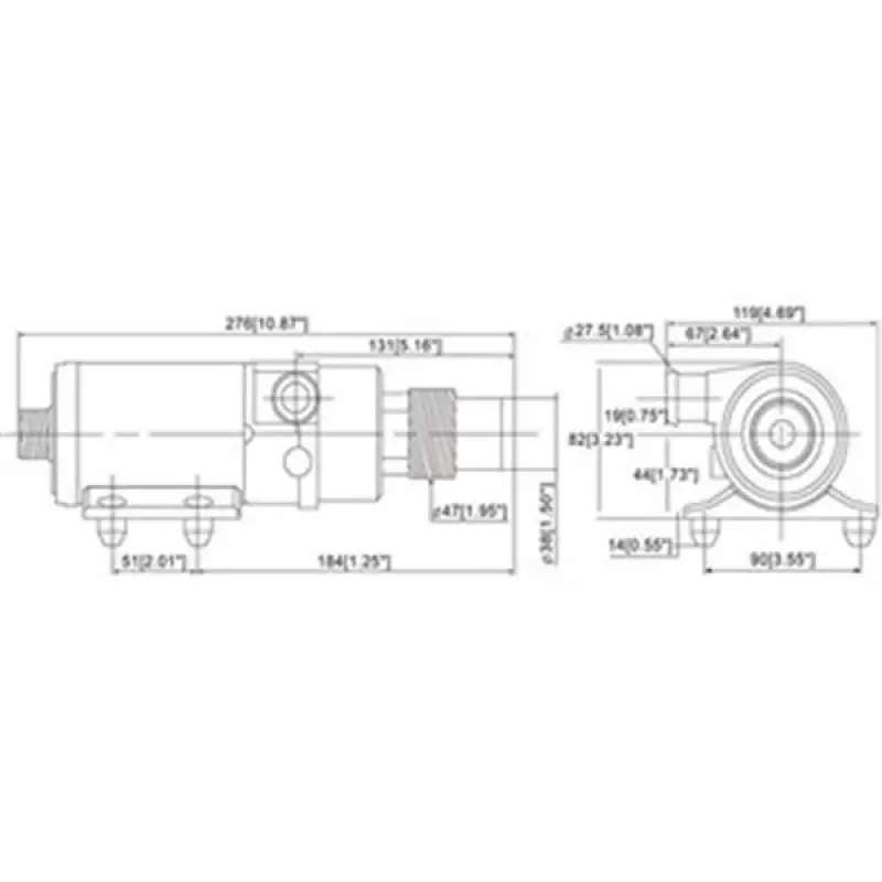 Seamaxx Maceratör Pompası 24V 450 Gal/Saat
