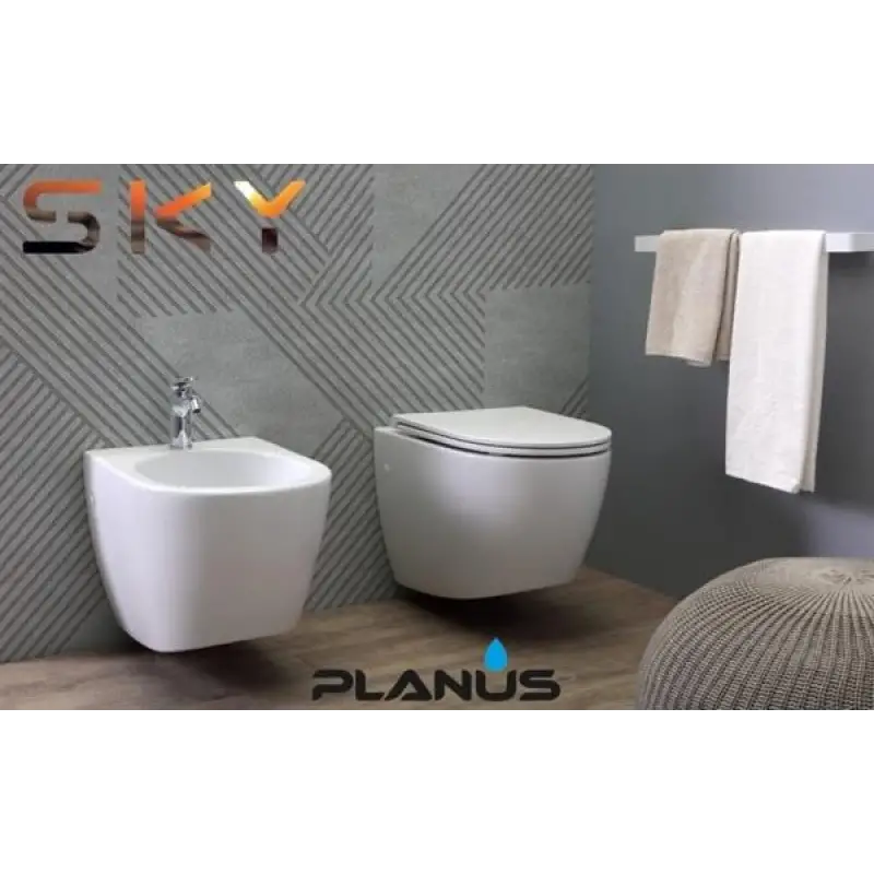 Sky 24V Beyaz Taş Tuvalet