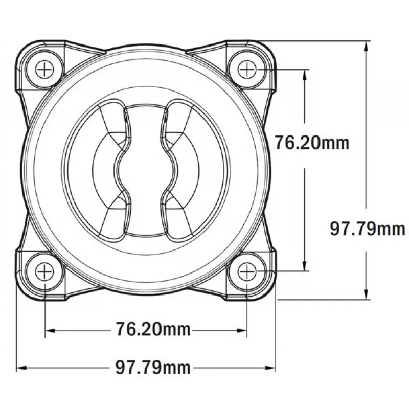 T-POWER AKÜ ŞALTERİ 350A - 4 POZİSYONLU