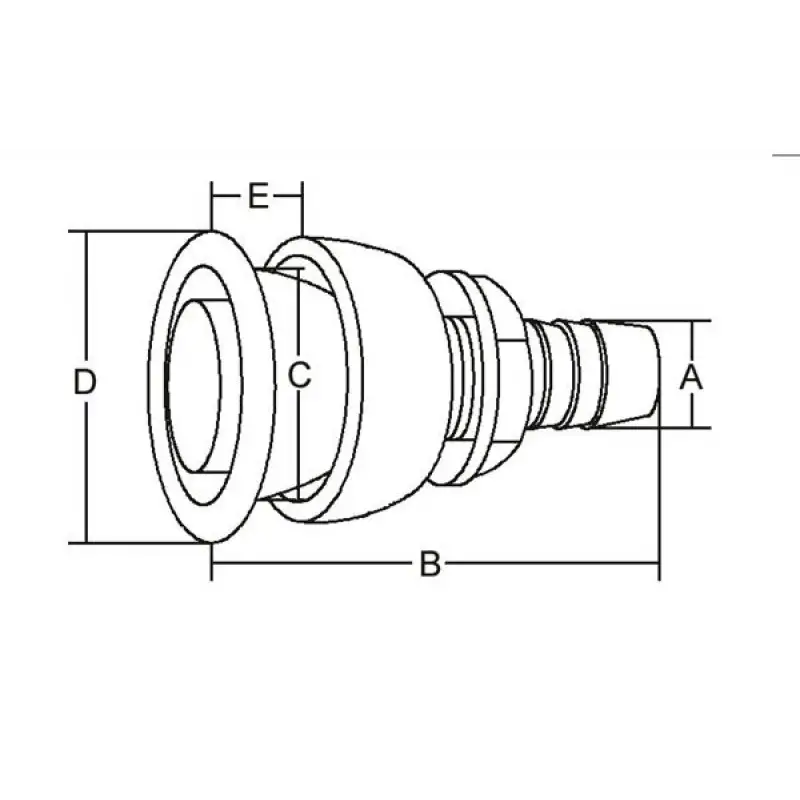 Tank havalandırma gömme 1/2