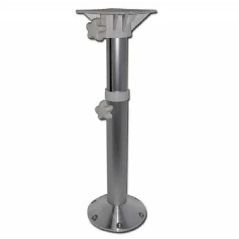 Teleskopik Koltuk Ayağı 51-78 cm - Metalik Beyaz