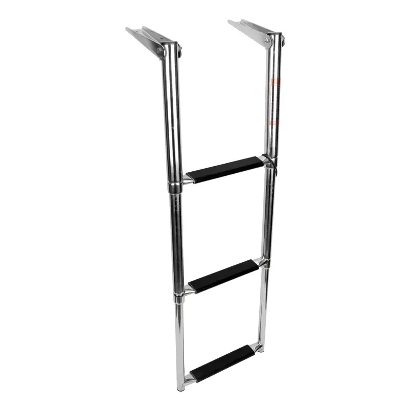 Lalizas Teleskopik Merdiven Krom 3 Bas. İnox 316 330x860mm