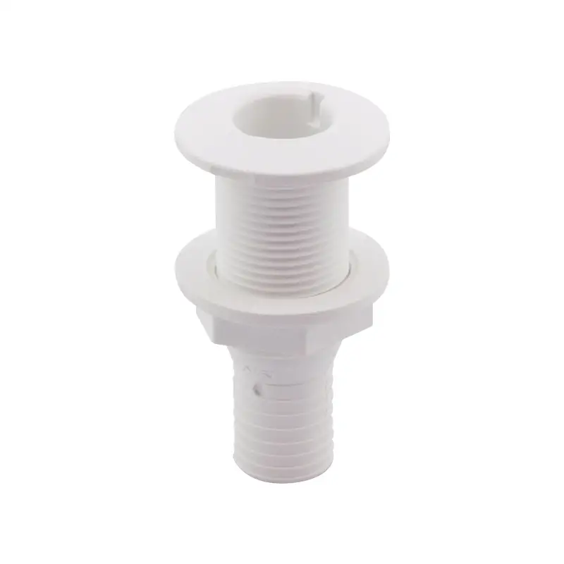 Lalizas Thru-Hull Geçiş Rakoru 1 Ø25mm Hortum Ağızlı Beyaz