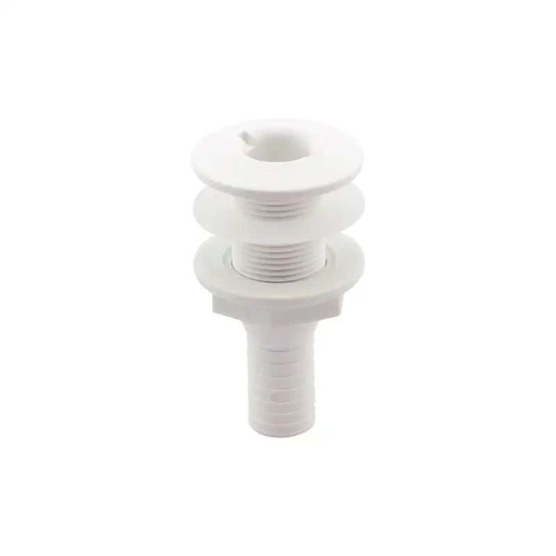 Lalizas Thru-Hull Geçiş Rakoru 3/4 19mm Hortum Bağlantılı Beyaz