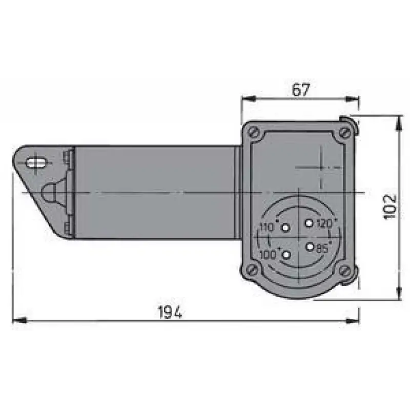 Vetus Rws Tip Silecek Motoru