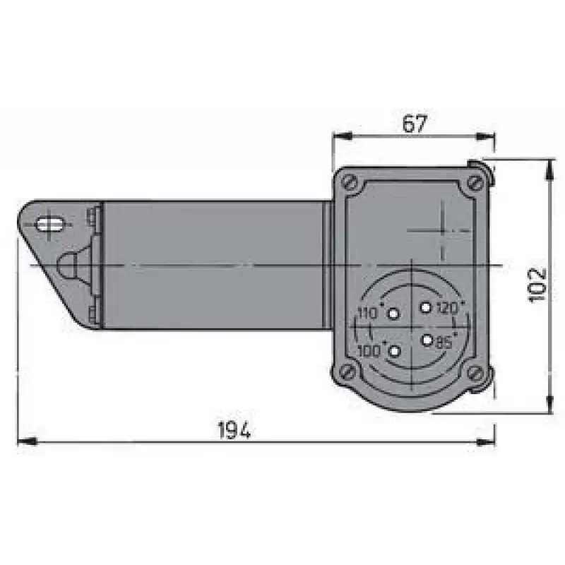 Vetus Rws Tip Silecek Motoru