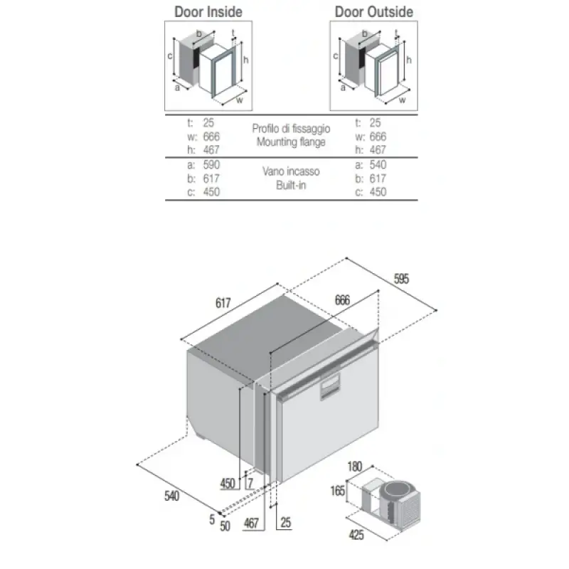 Vitrifrigo Buzdolabı DRW70A