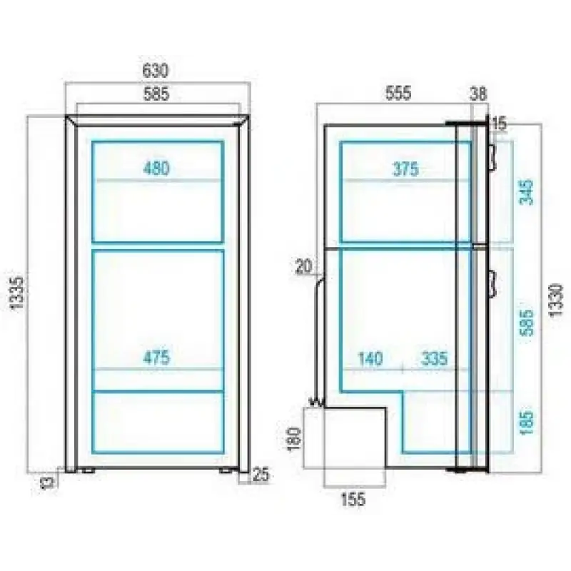 Vitrifrigo Derin Dondurucu DP2600İX OCX2