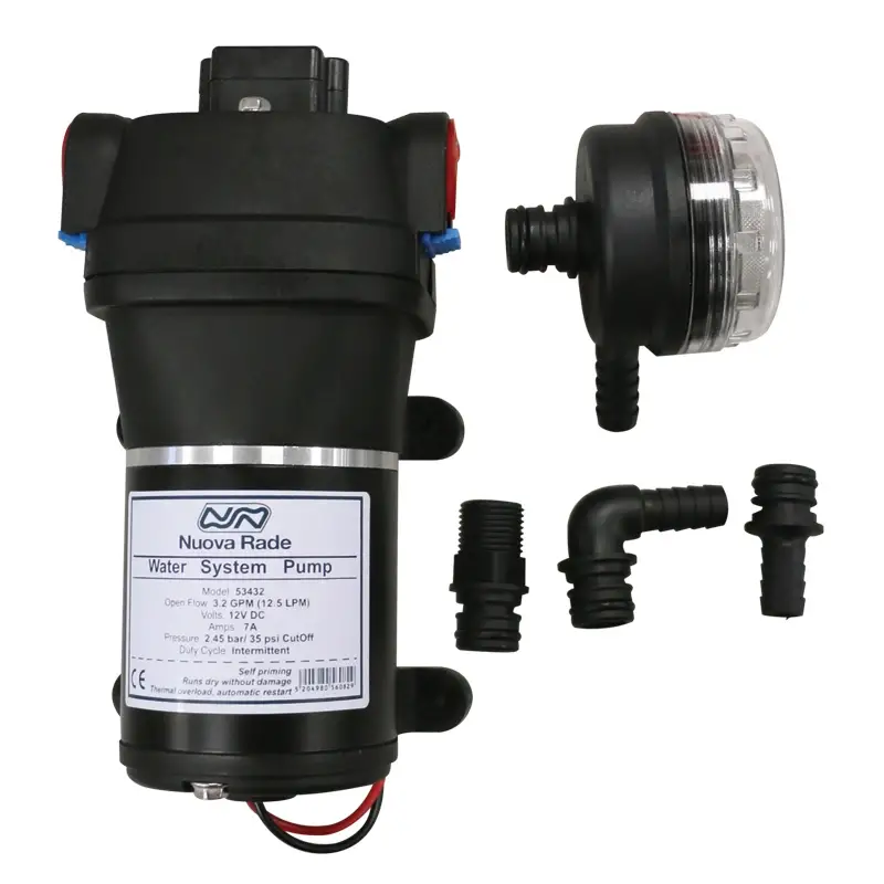 Nuova Rade Su Pompası 12,5Lt/Dk 12V Hidrofor