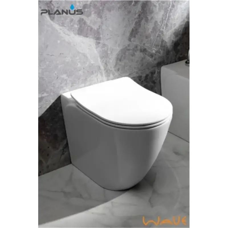 Wave 24V Beyaz Taş Tuvalet - Karavan ve Tekne İçin