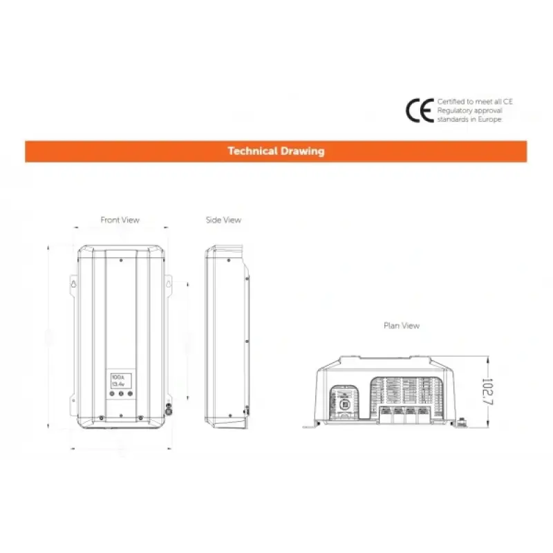 Whisper Power Whisper Supreme 24-100 – 100A Akü Şarj Cihazı