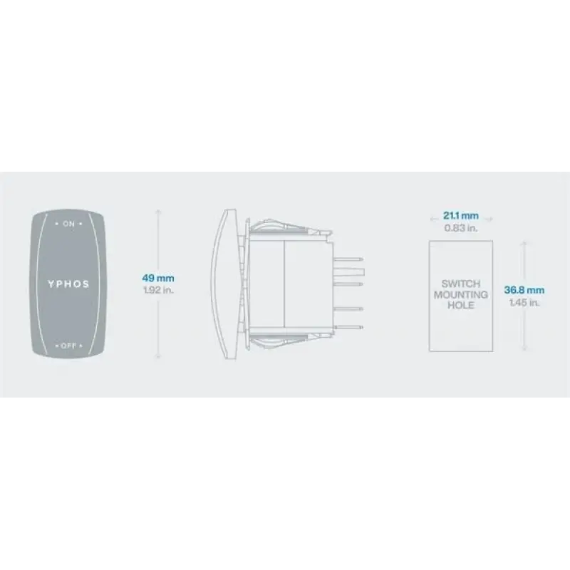 YPHOS YSW-100 ON-OFF SWITCH