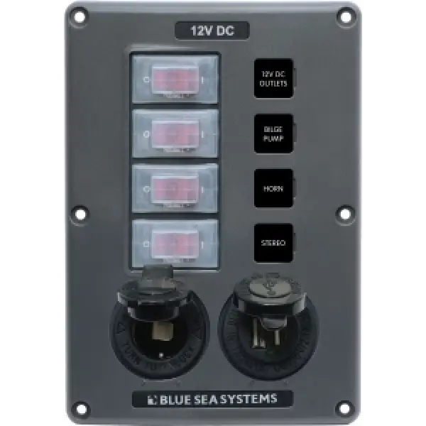 Blue Sea Systems Suya dayanıklı sigorta panelleri