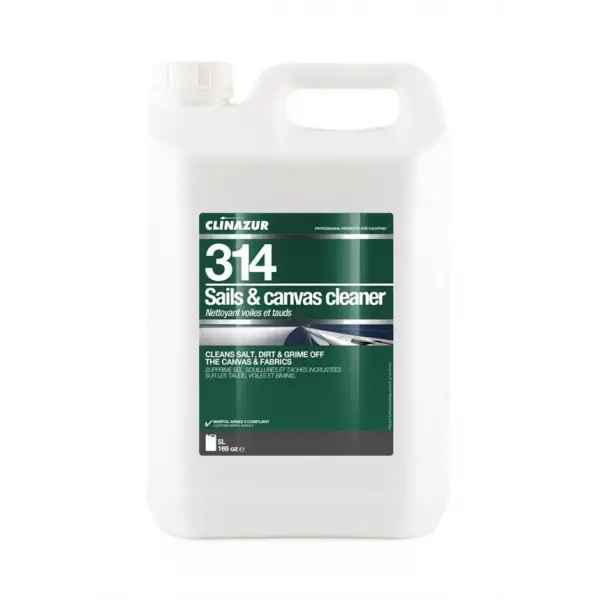 Clin Azur -314- Yelken & Branda Temizleyici 5 Litre