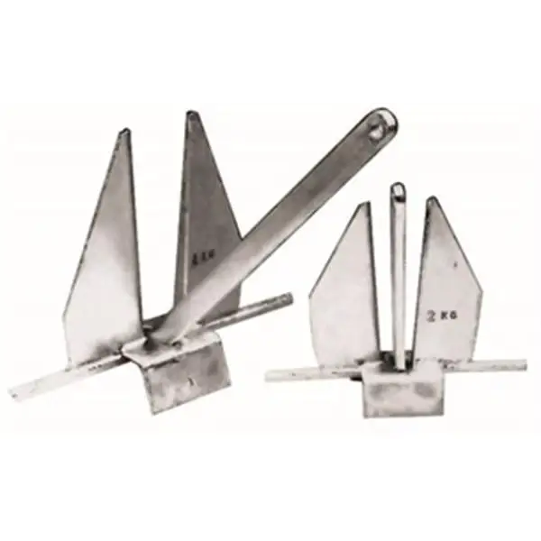 Danforth tipi çıpa, galvaniz 2,5KG