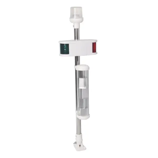 Kombine Işıklı ve Reflektörlü Bayrak Direği 75 cm 12V