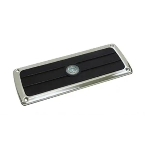 Ledli Amber rengi Basamak plakası 86x222 mm