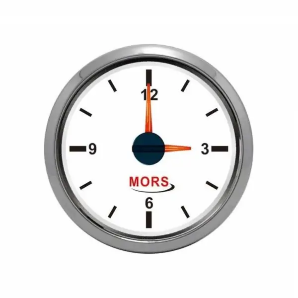 MORS Zaman Saati 12-24V - Siyah