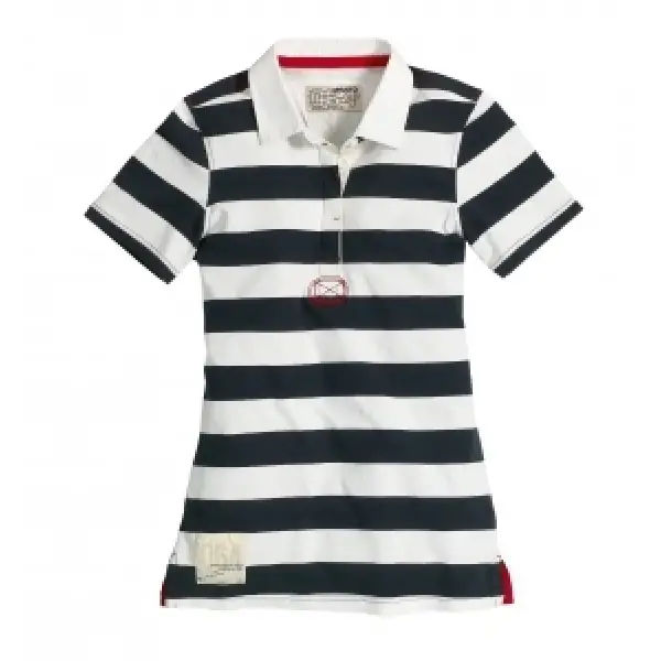Musto Block Çizgili Polo Tişört, Kadın
