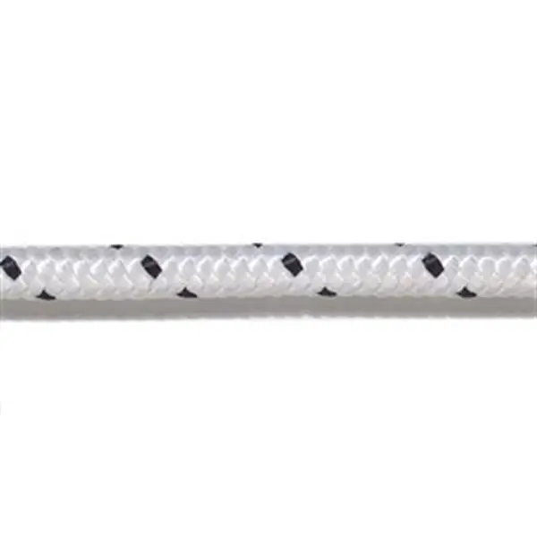 Polyester halat,  beyaz üzeri mavi, 16mm