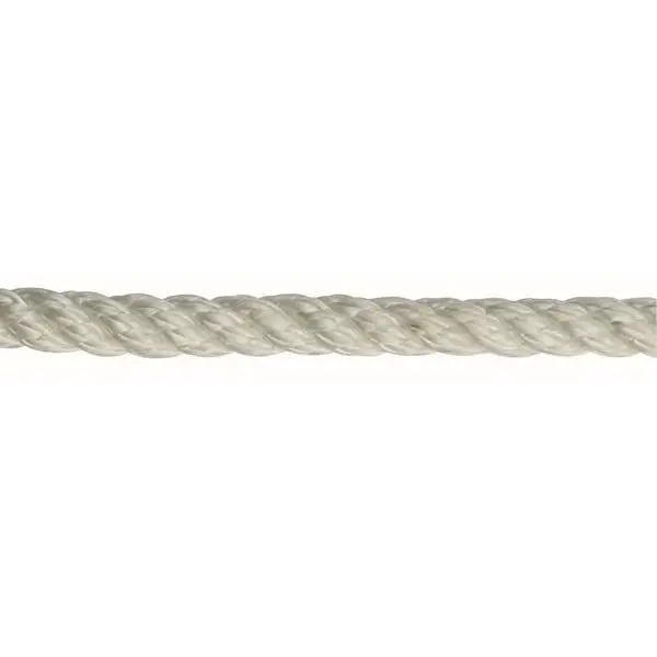 Polyester örgü halat, beyaz, 20mm